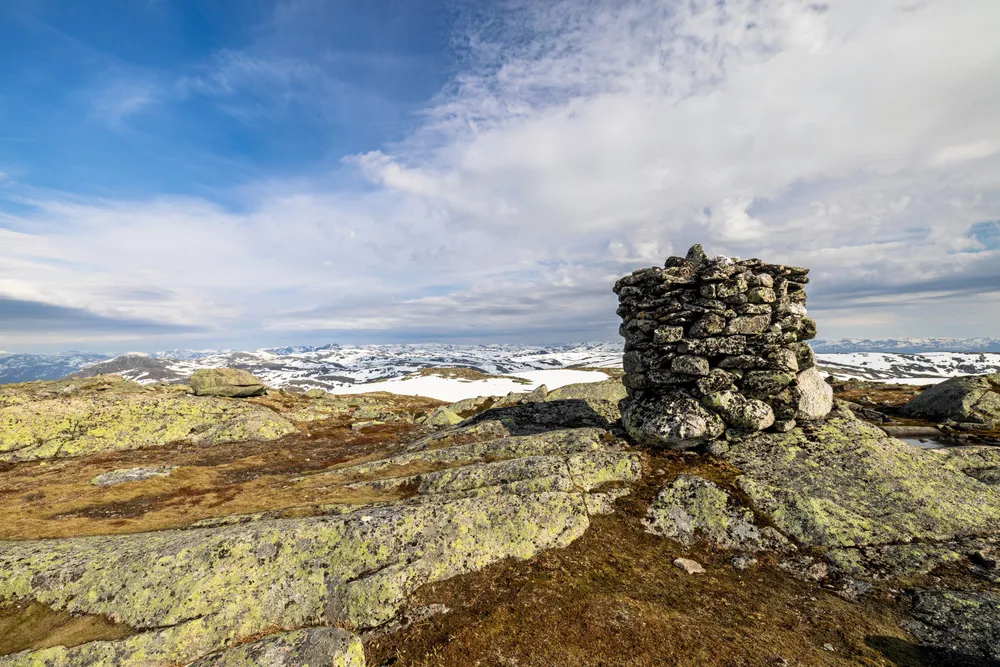 Snøheia vindkraftområde.