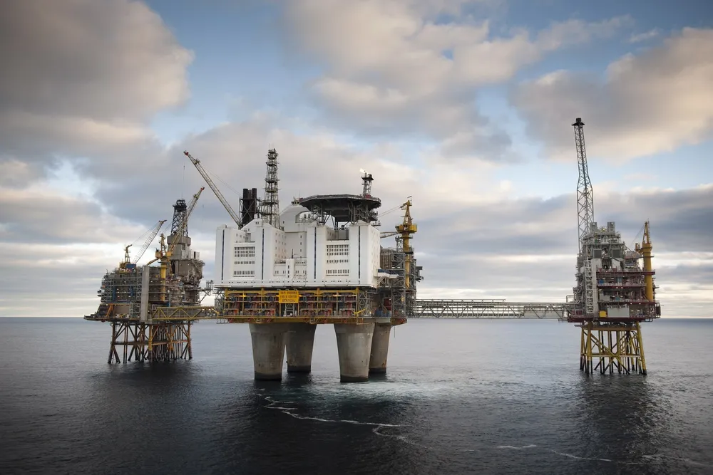 Restarted: Oseberg field in North Sea