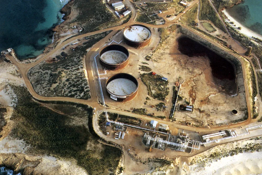 The low-temperature separation plant on Varanus Island, offshore Western Australia, removes water, excess hydrocarbon liquids and impurities from produced gas.