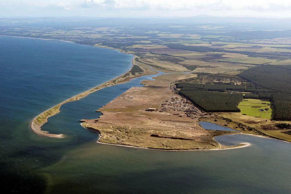 Prime location: Ardersier Port near Inverness in the Moray Firth