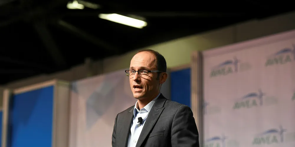 EDF Renewable Energy chief executive Tristan Grimbert