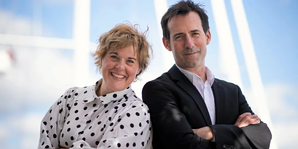 Sofia Furstenberg Stott (left) and Conor Furstenberg Stott are partners at Sweden-based Furstenberg Maritime Advisory.