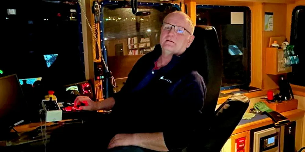 Jarl Magne Silden, siste dag om bord på «Vestesteinen».