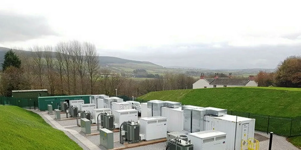 NEC storage plant in Cleator, UK