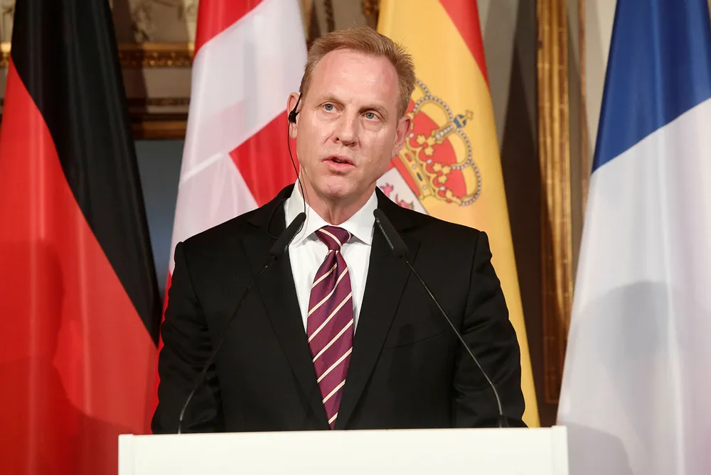 Den amerikanske fungerende forsvarsministeren Patrick Shanahan.