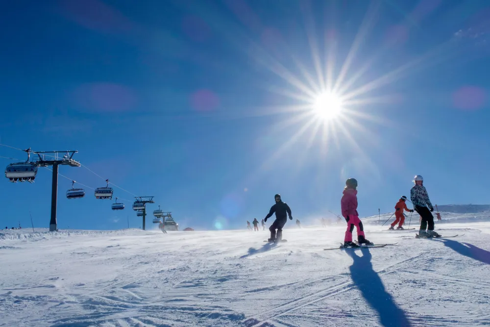 Skistar eier og driver alpinanleggene i Trysil (bildet) og Hemsedal i Norge.