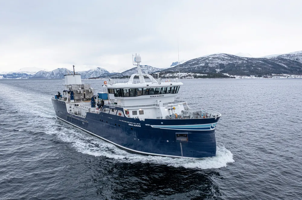 «Ronja Aurora» er ett av fartøyene Sølvtrans mottok i 2023.