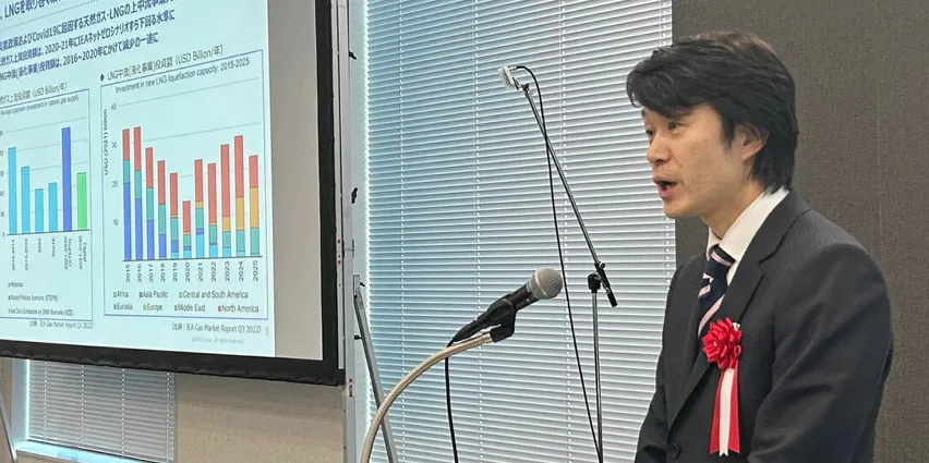 NYK executive officer and LNG group head Yasuyuki Inami said the company has more than 35 LNG newbuildings on order.