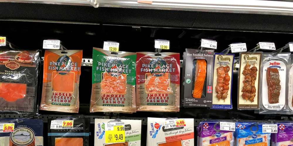 Smoked salmon brands are crowding US grocery stores.