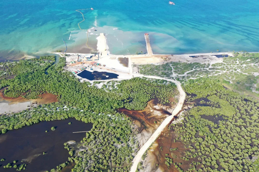 Force majeure: the early beach landing at the Afungi LNG site in Cabo Delgado in Mozambique