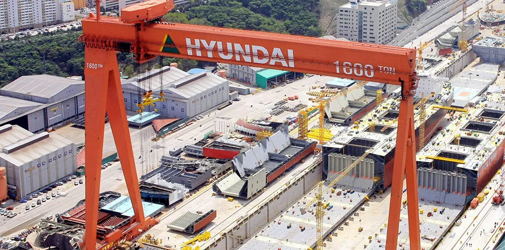 HD Samho will deliver Wan Hai Lines’ four methanol dual-fuel newbuildings by May 2027.