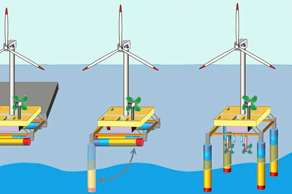 Hybrid Excibuoy concept