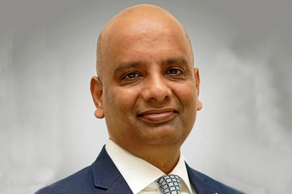 CCS win: Mahesh Swaminathan, McDermott's senior vice president for subsea and floating facilities.