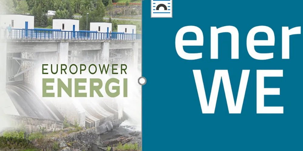 Europower og enerWe har fusjonert, og fra mandag 15. mars vil alt redaksjonelt innhold publiseres på europower-energi.no