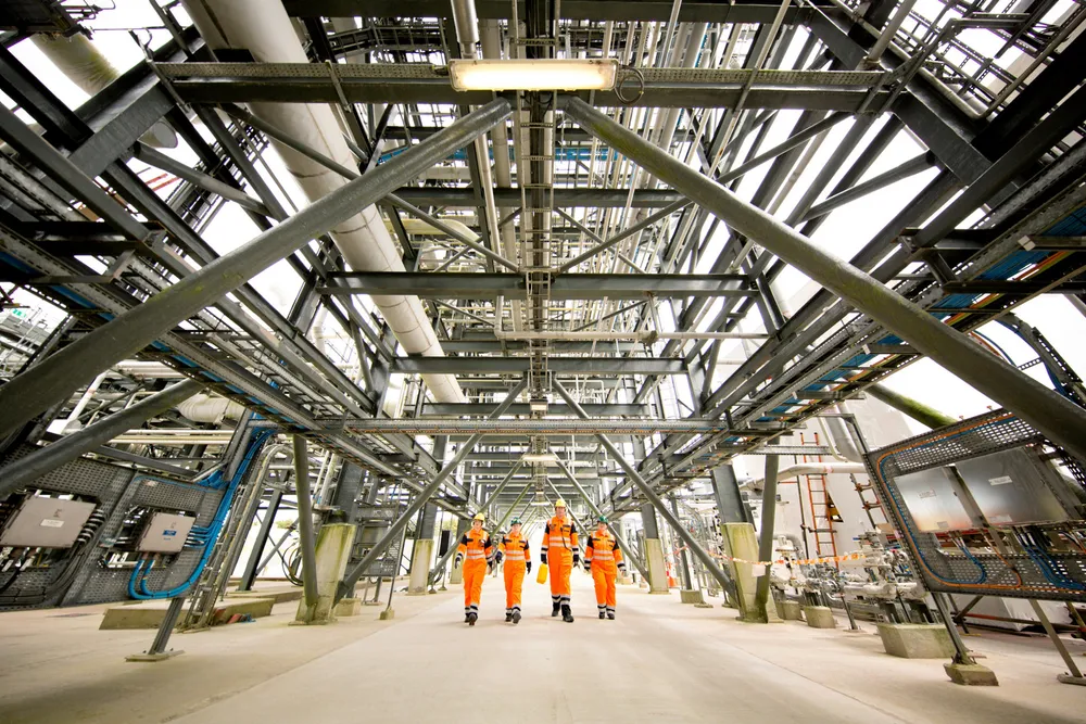 Process: Bellanaboy Bridge Gas Terminal in North Mayo, which handles gas from the Corrib project