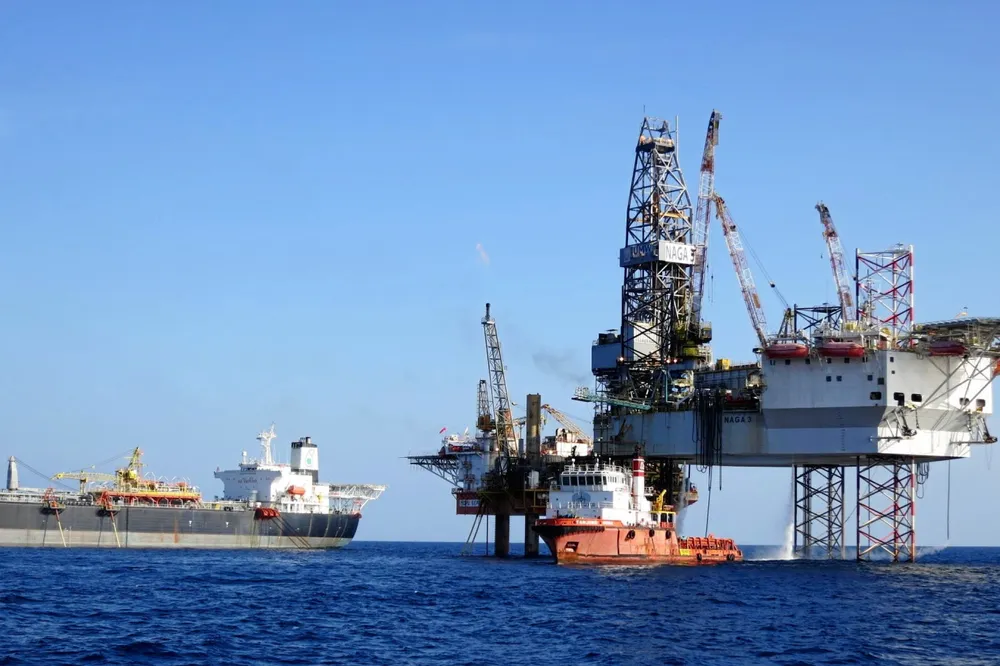 Rig of choice: PTTEP has chartered the jack-up Naga 3 (pictured) for wildcatting offshore Malaysia.