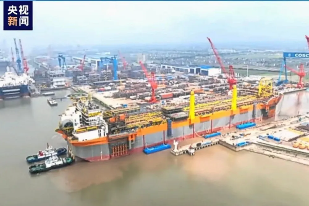 Repeat: Cosco relaunches pre-salt FPSO.