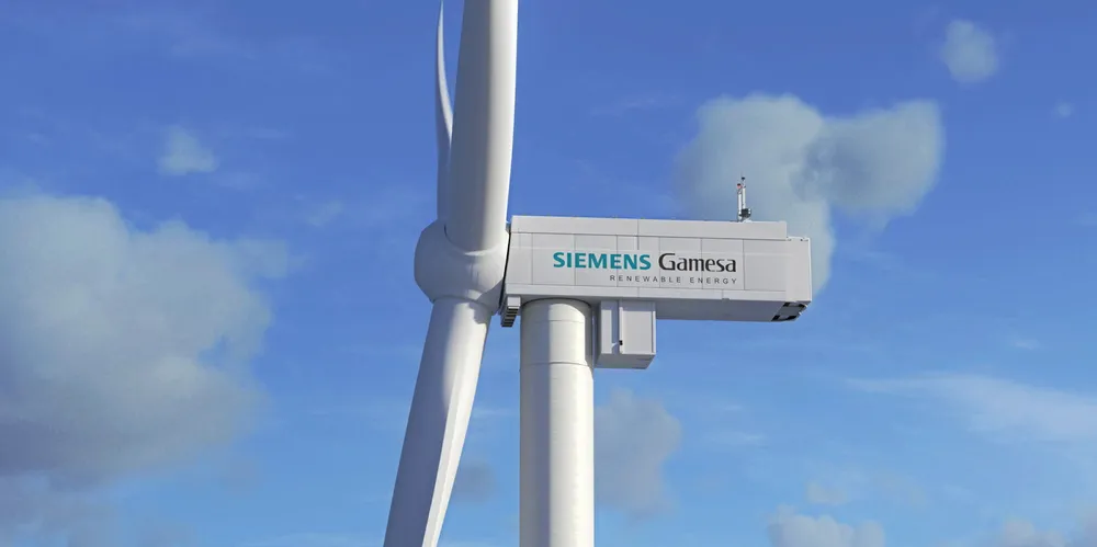 Siemens Gamesa 5.X turbine Siemans Gamesa. Siemans Gamesa