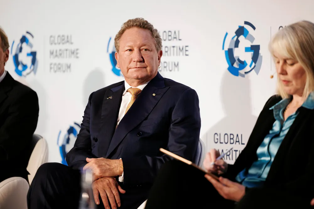 Andrew Forrest, chairman of Australian miner Fortescue