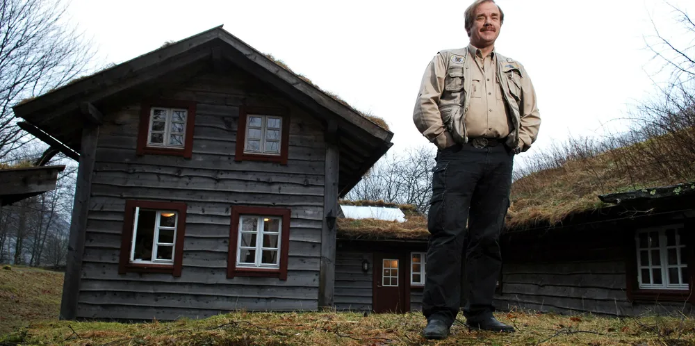 Kurt Oddekalv døde mandag 8. januar. Her er han fotografert på Seletun kurs- og konferansesenter på Kalandseid utenfor Bergen.