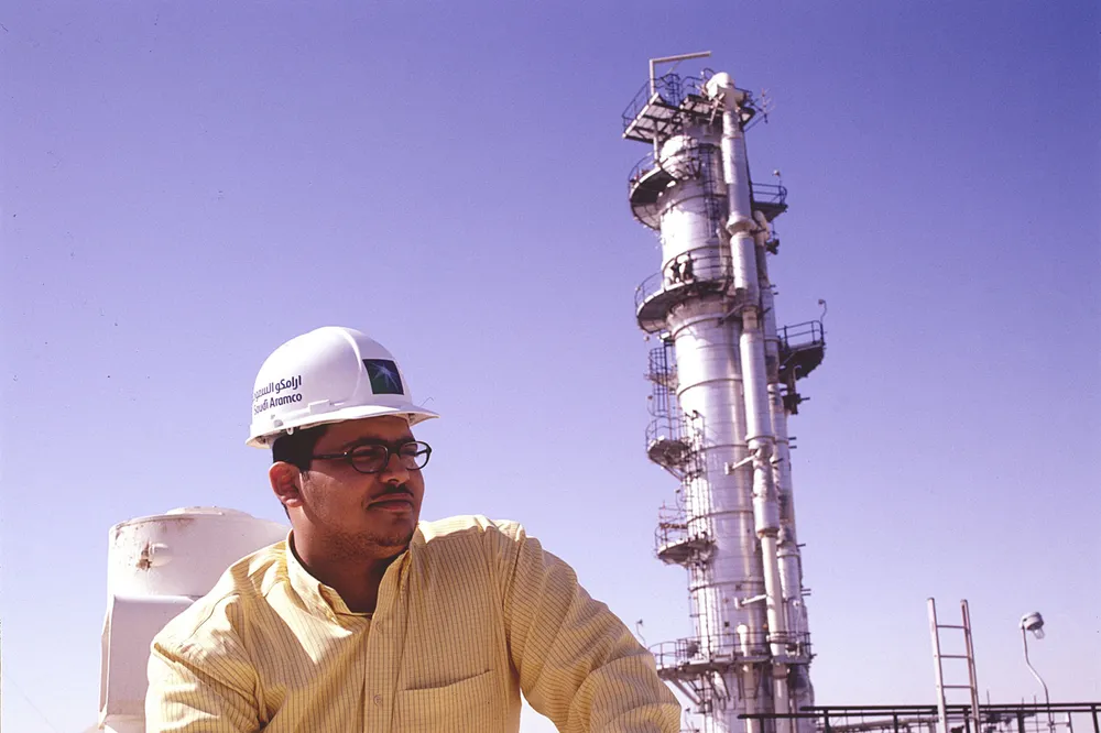 Working: for Saudi Aramco