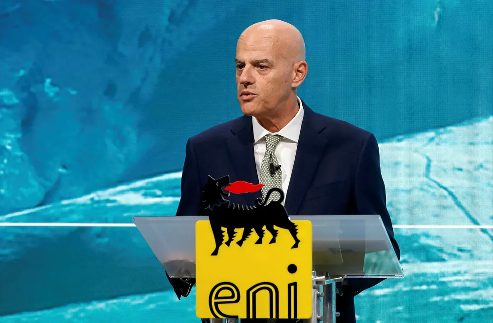 New low carbon project: for Eni chief executive Claudio Descalzi