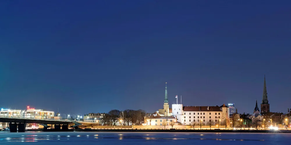 Latvia's capital Riga.