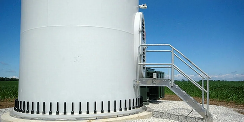 Structural wind tower.