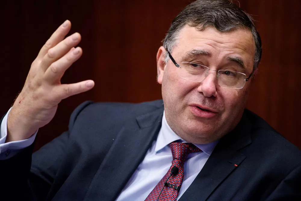 Gas boost: TotalEnergies chief executive Patrick Pouyanne.