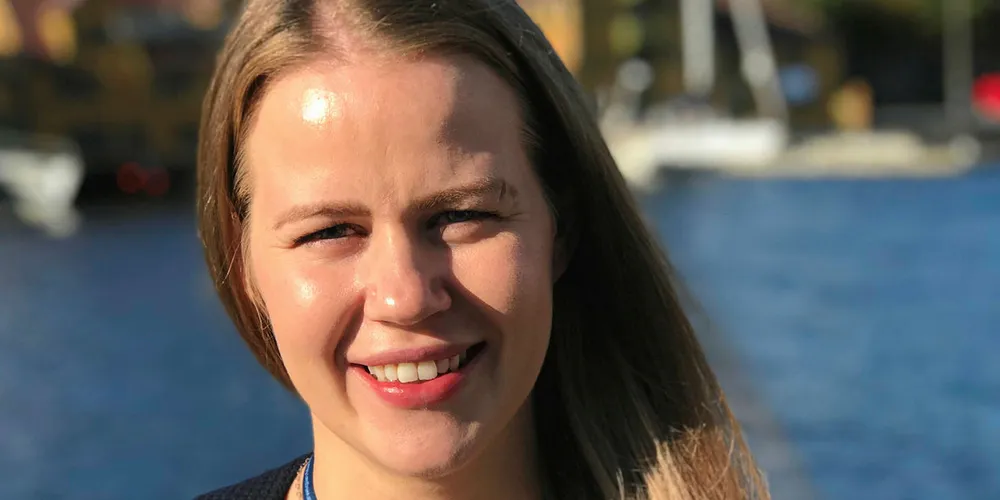 GRUNNSTØTTE: Julie Kolbeinsvik, styrmann «Northguider», skulle gjerne vært foruten det som skjedde 28.desember i fjor.