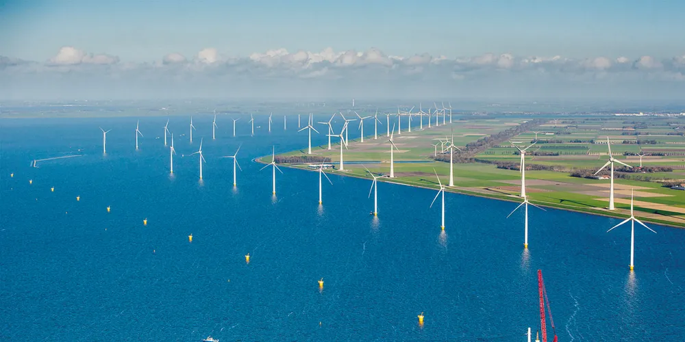 The Westermeer project to the south of the Fryslân site. Foto: Bram van de Biezen