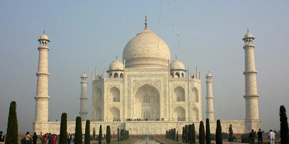 The Taj Mahal is among the famous sights of Uttar Pradesh.