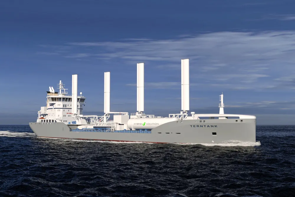 Kongsberg-design NVC 615 CT for Terntank.