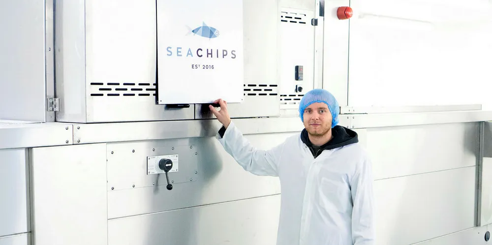 Dan Pawson, founder of Sea Chips