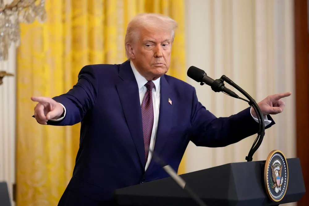 Donald Trump vil ha fortgang i fredsforhandlingene for Ukraina.