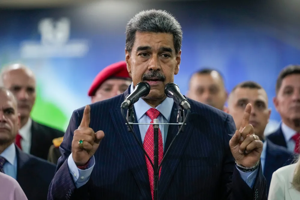 Venezuelan president Nicolas Maduro.