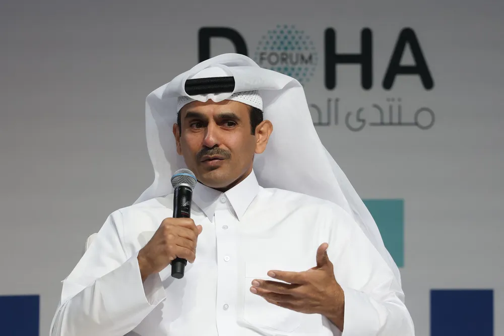 QatarEnergy chief executive Saad Sherida Al Kaabi.