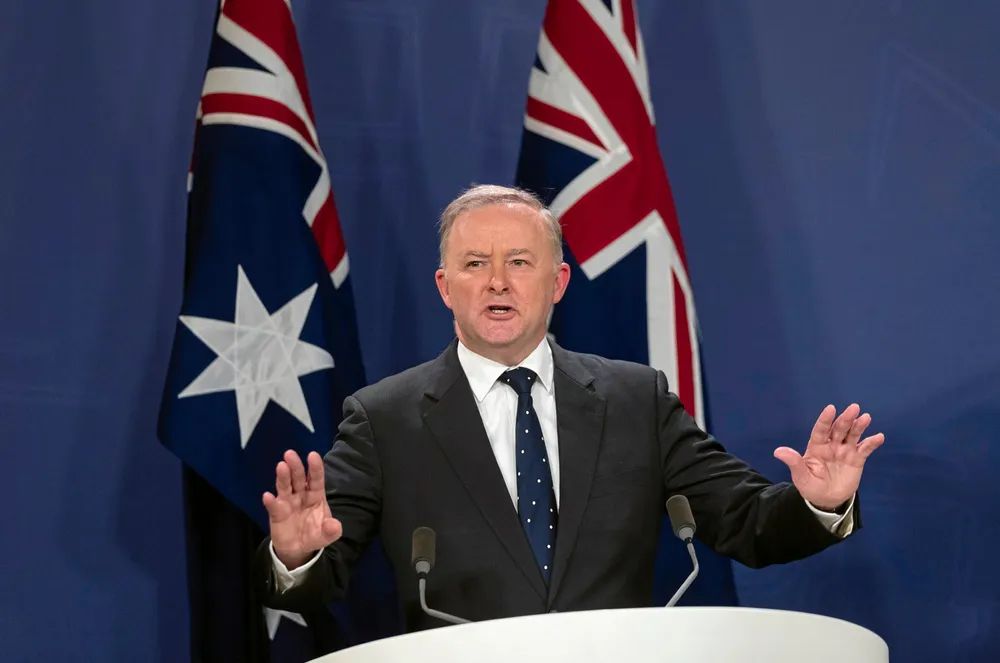 Anthony Albanese, prime minister of Australia.