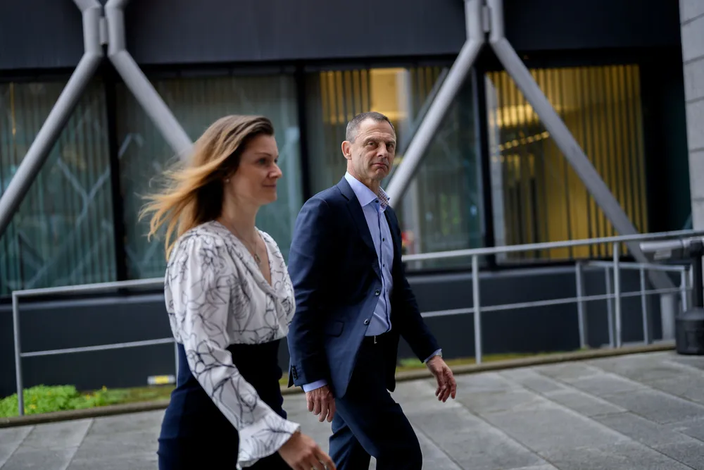 Peter Lauring, konsernsjef i Ecit og Christine Lundberg Larsen, Chief Operating Officer i Ecit, er klare for å ta selskapet opp til notering på Euronext Growth. Foto: Fartein Rudjord