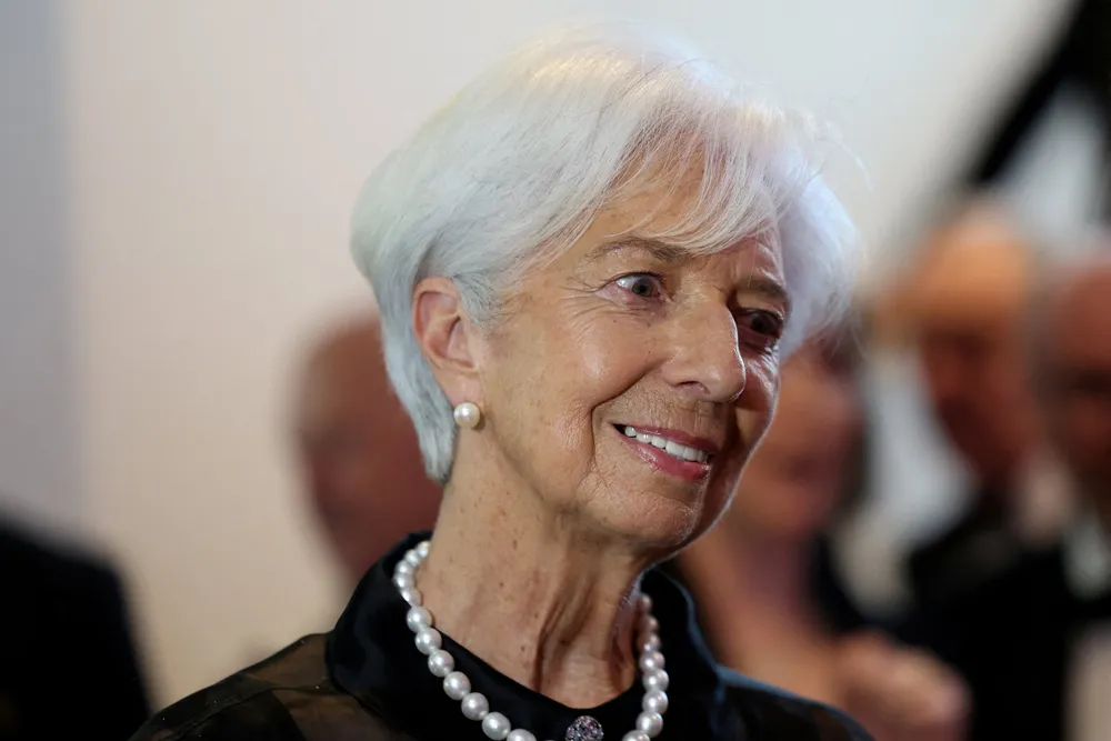 ECB-sjef Christine Lagarde.