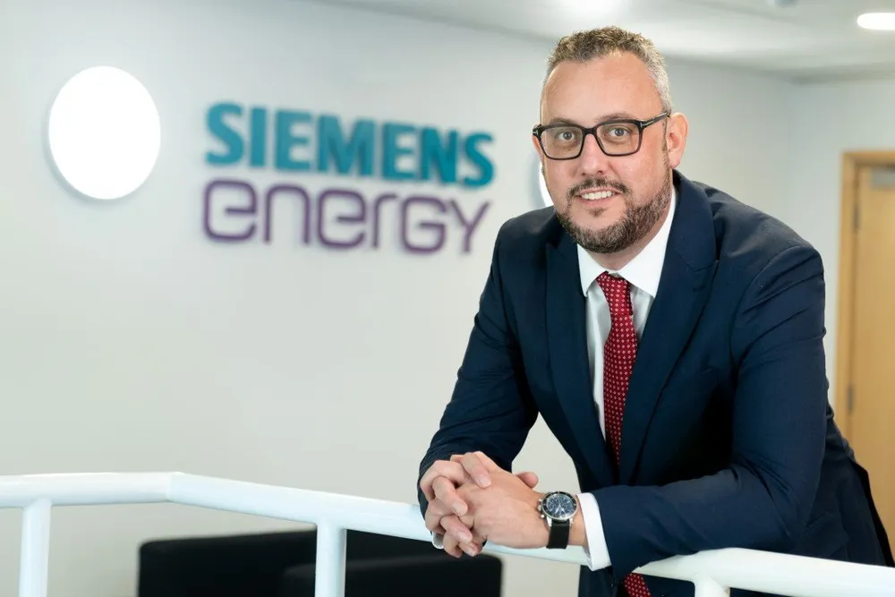 Darren Davidson is vice president of Germany’s Siemens Energy and its turbine-making subsidiary Siemens Gamesa in the UK.