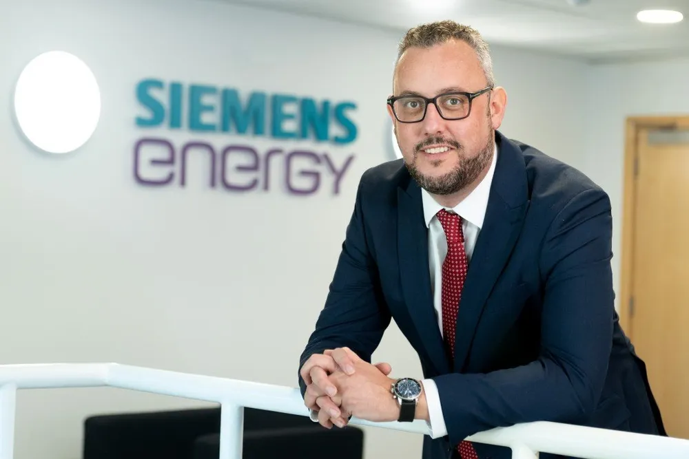 Darren Davidson is vice president of Germany’s Siemens Energy and its turbine-making subsidiary Siemens Gamesa in the UK and Ireland.