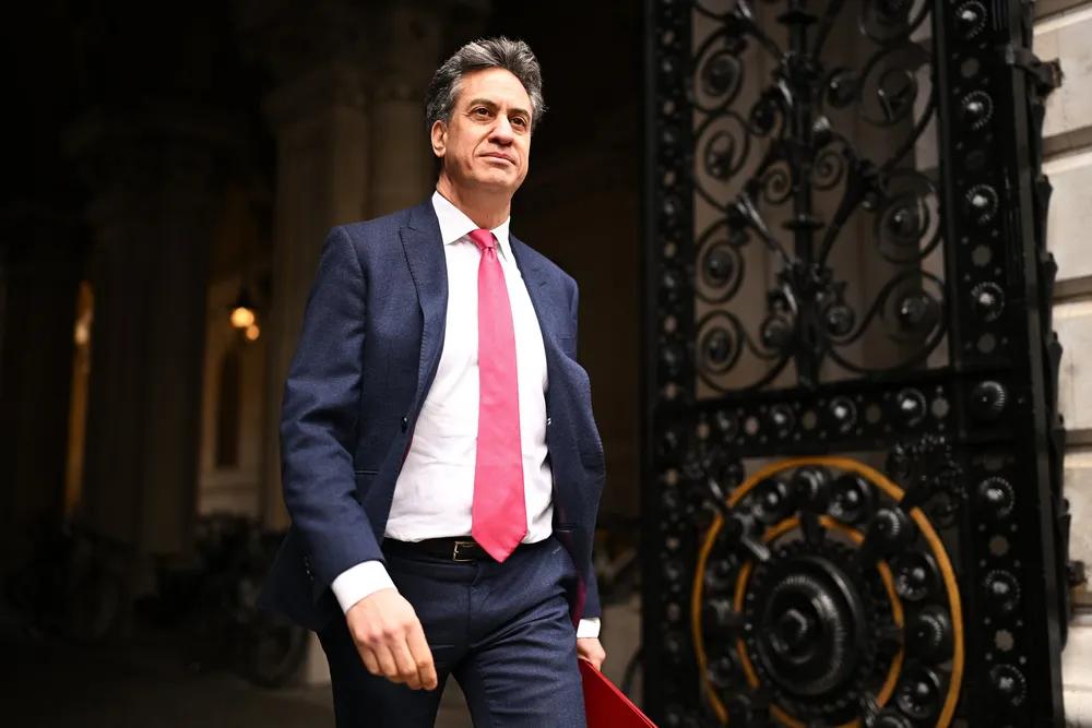 Ed Miliband, the UK's minister for energy security and net zero