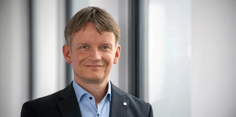 Meyer Burger CEO Günter Erfurt.