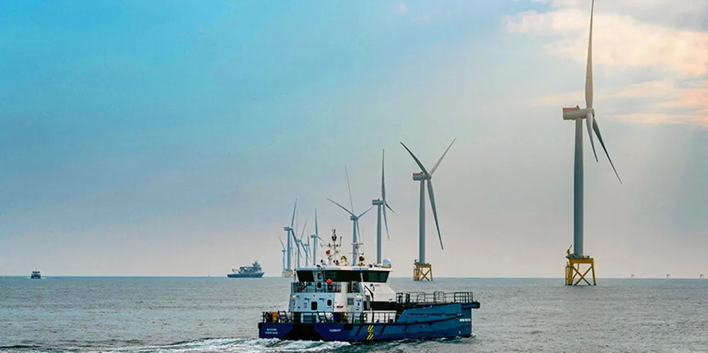 East Anglia 1 transmitted first power to the UK grid in 2019