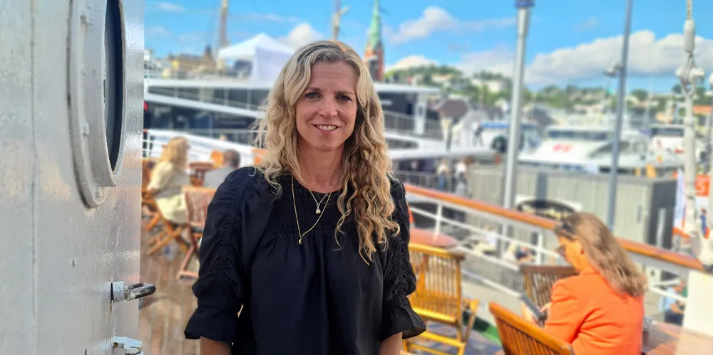 Kristine Hartmann, development director at Salmar Aker Ocean