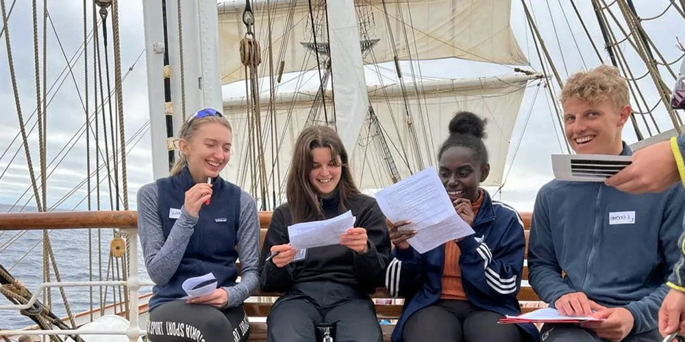 Studentar på One Ocean Expedition