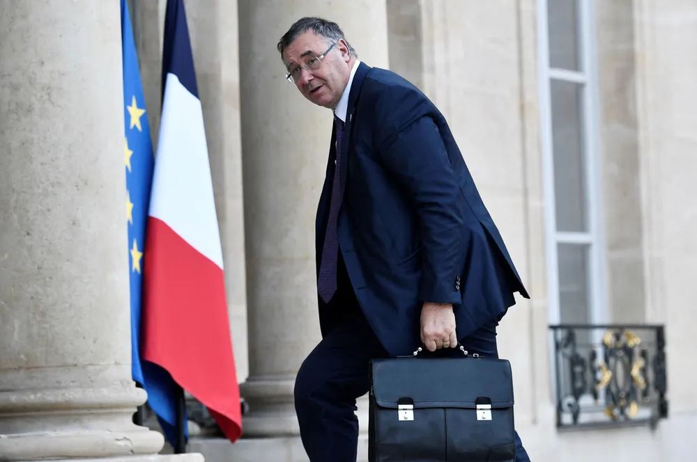 Nigeria agreement: Chief executive of TotalEnergies, Patrick Pouyanne, at the Elysee Palace in Paris, France.