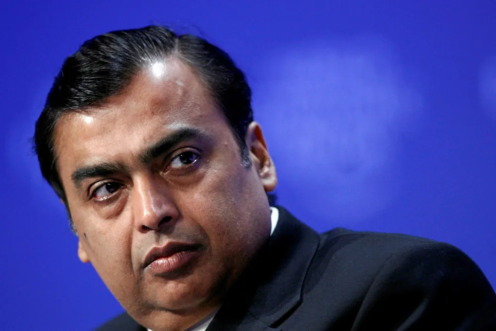 Deal: Mukesh Ambani, chairman and managing director, Reliance Industries, India