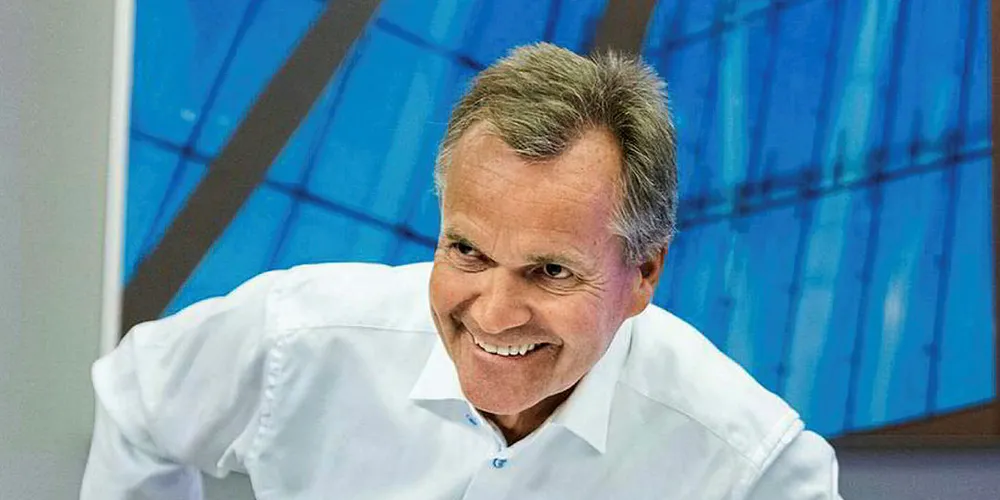 Finn Haugan, new chairman of SinkabergHansen